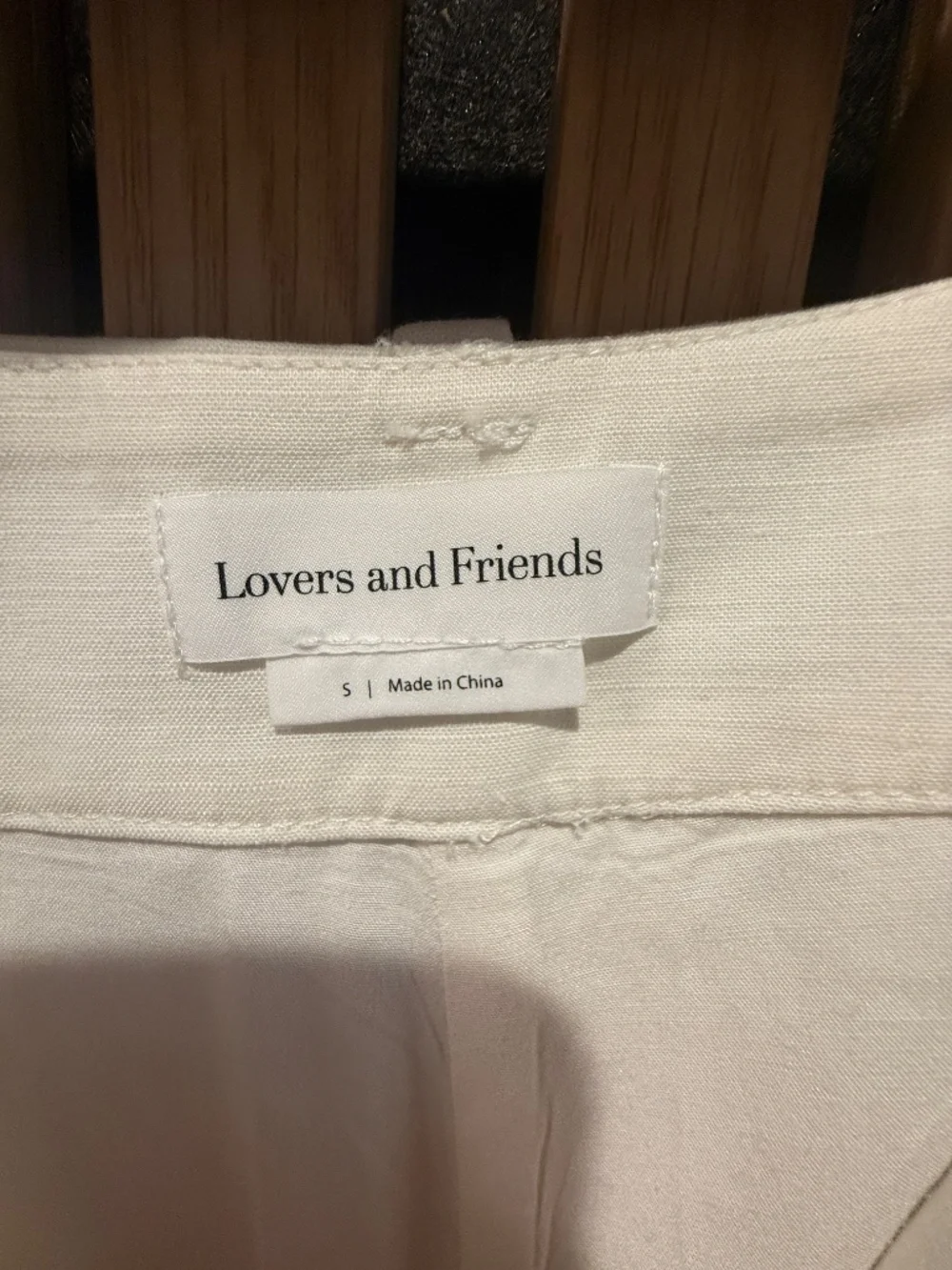 Lovers + Friends - Women's White Denver Pant Size S (NWT) - Picture 7 of 9